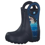 Crocs FL Shark Ptch Rain Boot B -T: C9_Colour: Navy