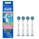 8 x Oral-B Sensitive Clean Toothbrush Heads New