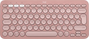 Logitech Pebble Keys 2 K380S Wireless Portable Keyboard Graphite/Pink/White NEW