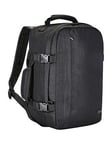 Rock Luggage Small Cabin Backpack - Black