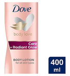Dove Body Love Care + Radiant Glow Body Lotion 400 ml