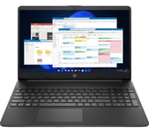 HP 15s-fq0501sa 15.6" Refurbished Laptop - Intel®Pentium Silver, 128 GB SSD, Black (Excellent Condition), Black