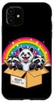 iPhone 11 Adopt a Street Cat Funny Team Trash Raccoon Opossum Skunk Case