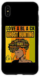 iPhone XS Max Black Independence Day - Love a Black Ghost Hunting Girl Case