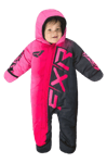 FXR CX Monosuit Barn Razz-Svart""
