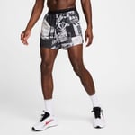 Nike Dri-FIT Run Energy Stride 5 Inch Shorts L Vit / Svart - Handla nu på Loparshop.se!