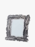 Culinary Concepts Feather Metal Photo Frame, 5 x 7" (13 x 18cm), Silver