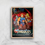 Thundercats Giclee Art Print - A4 - Wooden Frame