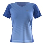 Salomon Sense Aero SS Tee Women löpar-T-shirt Provence S - Fri frakt