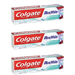 Colgate Max White Toothpaste crystal mint 100ML X 3