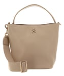 Tommy Hilfiger Women's TH Essential SC Bucket AW0AW15706 Bags, Beige (White Clay), OS