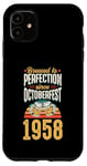 Coque pour iPhone 11 Brassée à la perfection depuis l'Oktoberfest 1958, année de naissance de la bière