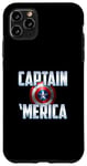 Coque pour iPhone 11 Pro Max Capitaine Super-Héros Amérique Film De Dessins Animés Drôles