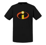 T-Shirt Enfant The Incredibles Logo Super Héros Bd Film Geek