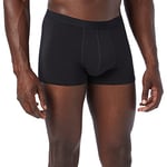 Sloggi Men's 24/7 2P Plain Boxer Shorts, Black, XX-Large (Manufacturer Size:40)