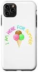 iPhone 11 Pro Max Celebrate Season I Am Here for Summer Ice Cream in a Cone Case