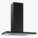 Fjäråskupan Intro kjøkkenvifte ekstern 80 cm, svart