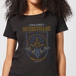 Marvel Guardians Of The Galaxy Interstellar Flights Women's T-Shirt - Black - XL