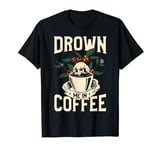 Funny Skeleton Coffee Brewer Barista T-Shirt