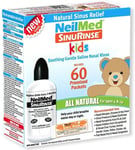 NeilMed Sinus Rinse Kit for Kids Sinus & Allergy Relief Bottle & 60 Sachets