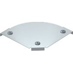 Lockböj 90° B=150mm för böj RBM 90 150 DFBM 90 150 FS galv