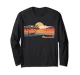 Vintage Woburn Massachusetts Beach Long Sleeve T-Shirt