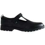 Kickers Kick Low Strap Up Black Smooth Leather Womens Shoes 1_16035