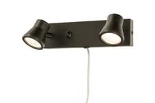 Pluto Väggspot LED 23cm Svart