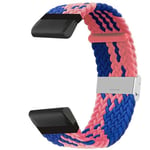 Flätat klockarmband Garmin Quatix 7 - Blue Powder