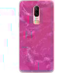 OnePlus 6 Genomskinligt Skal Rosa