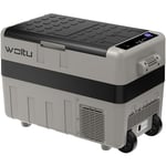 WOLTU Glacière Électrique. Glacière à Compression. Mini Frigo Portable. 40 L. avec Roulettes et Port USB.