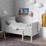 IKEA SUNDVIK utdragbar sängstomme med ribbotten 80x200 cm