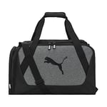 PUMA Unisex-Adult Evercat Form Factor Duffel Bag, Medium Heather/Black, One-Size