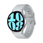 Samsung Galaxy Watch6 LTE 44 mm, Smartwatch Analyse du Sommeil, Moniteur de Bien-être, Batterie Longue durée, Virole Tactile en Aluminium, Argent [Version Italienne]