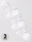 Nike 3 Pack of Everyday Plus Lightweight Training Socks - White, White, Size Xl, Women