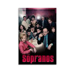 WSDSX 15 The Sopranos TV Show Poster Canvas wall art printing indoor aesthetic Posters for Home Decor 12x18inch(30x45cm)