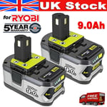 2PACK 9Ah For RYOBI P108 18V One+ Plus High Capacity Battery 18 Volt Lithium-Ion