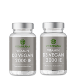 2 X Vitamin D3 Vegan 2000 IE, 110 kapslar