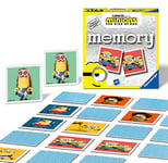 Ravensburger Minions 2 The Rise of Gru Mini Memory - Matching Picture Snap Pairs Game For Kids Age 3 Years Up - Learning Educational Toddler Toy