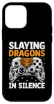 Coque pour iPhone 12 mini Jeu vidéo Slaying Dragons In Silence
