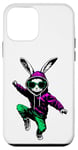 Hare cool avec des lunettes de soleil et des joggeurs Coque pour iPhone 12 mini