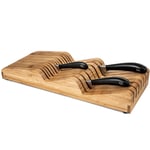 Signature Bamboo Knivblock till låda 3 Knivar