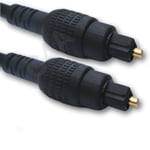 C4A 1m Digital Optical Cable - Quality Audio Lead for 5.1 Dolby Digital Sound etc