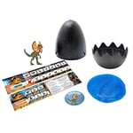 Jurassic World CAPTIVZ DOMINION SLIME EGG STRETCHY BIOSYN LAB SLIME WITH POP N LOCK DINO TOY AND BATTLE TOKEN. SURPRISE EGGS.