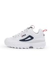 FILA Women's Disruptor CB wmn Sneaker, White Navy, 3 UK