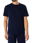 LacosteLounge Chest Logo T-Shirt - Blue Marine