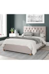Olivier Upholstered Ottoman Storage Bed, Eire Linen Fabric