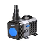 H&RB Amphibious Frequency Submersible Water Pump,High Power Electric Fountain Pump for Pool Garden Aquarium,CTP 10000