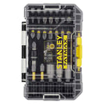 STANLEY FATMAX Torsion Screwdriver Drilling Bit Set Includes a Small ToughCase and Shaker Box Compatible with Pro-Stack and TSTAK (32 Pieces) STA88557