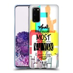 Head Case Designs New York Never Sleeps USA City Love Soft Gel Case Compatible for Samsung Galaxy S20 / S20 5G